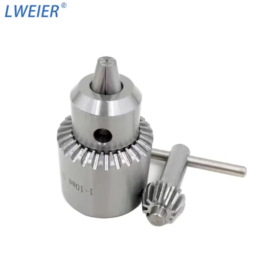 China High Precision Key Type 0.6-6mm 3/8-24UNF Stainless Steel Drill Chuck