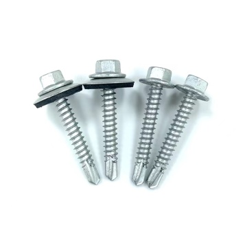 Indented Hex Washer Head Self-Drilling Screws