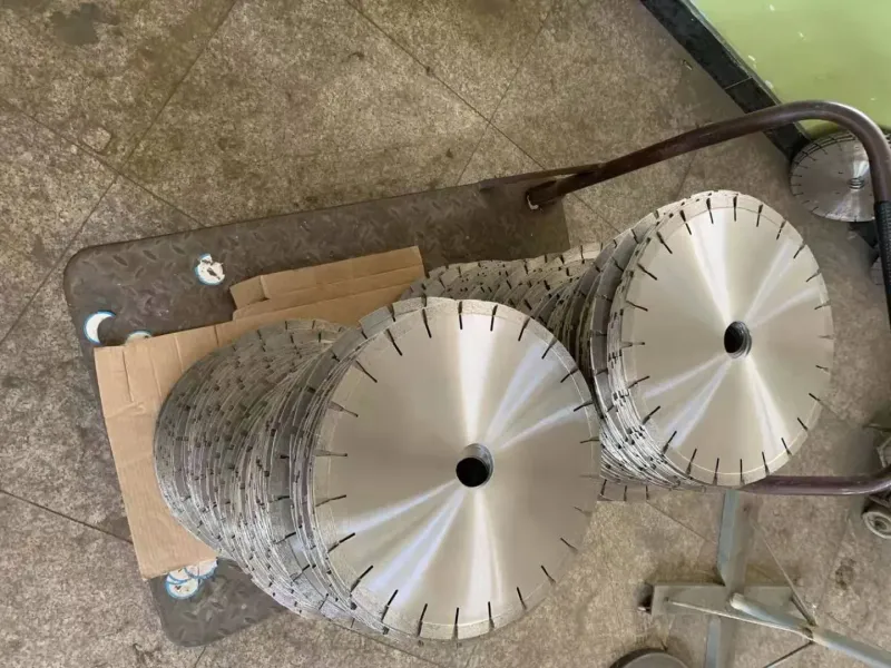 Silent Circular Laser Welded Diamond Saw Blades