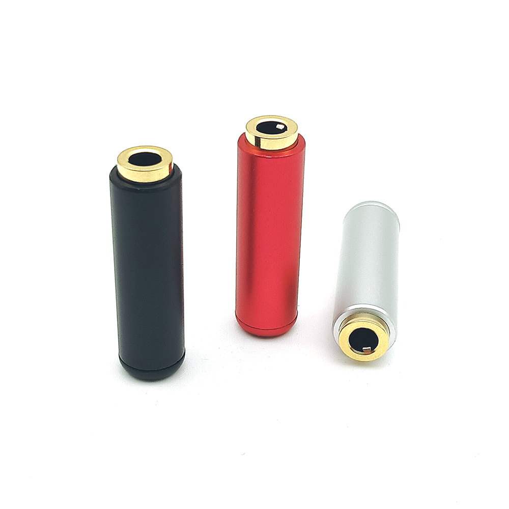 4-Pole 3.5mm Female Audio Headphone Mic Speaker Connector