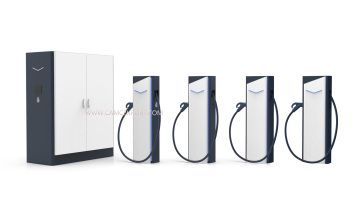 Flexibly combine cabinets charging terminals