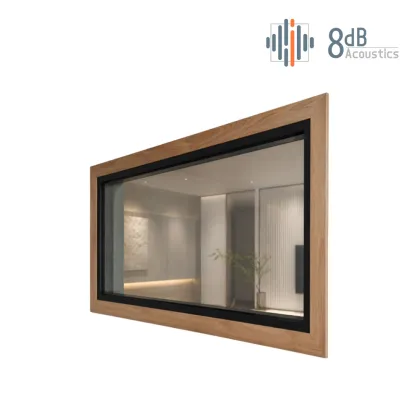 Fixed acoustic soundproof window