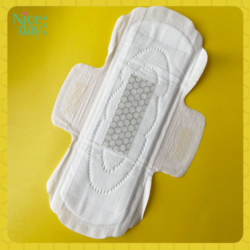Honeycomb antibacterial wormwood sanitary pad