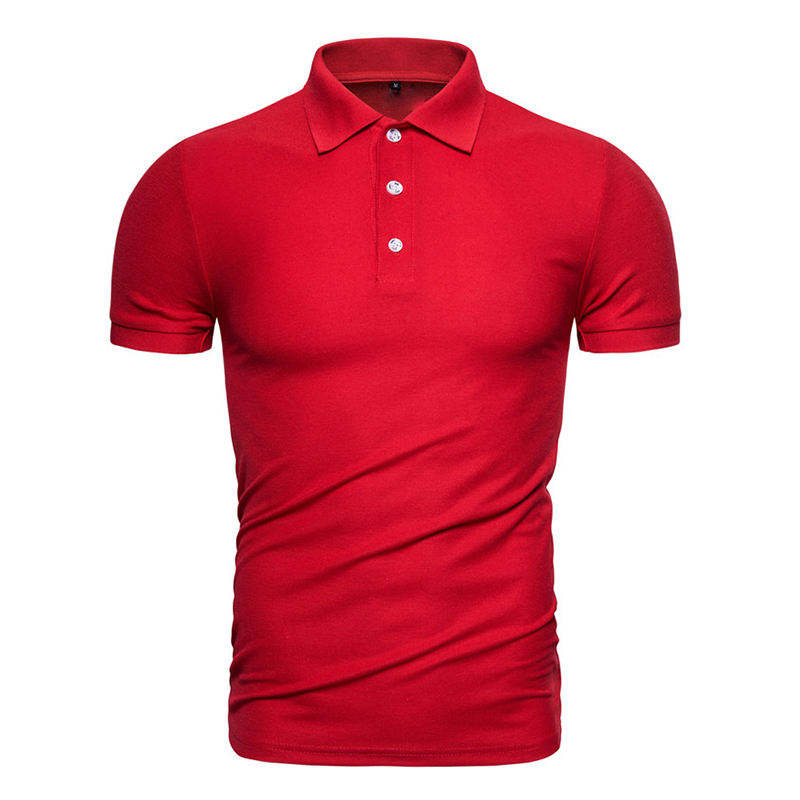 Custom de colarinho polo masculino