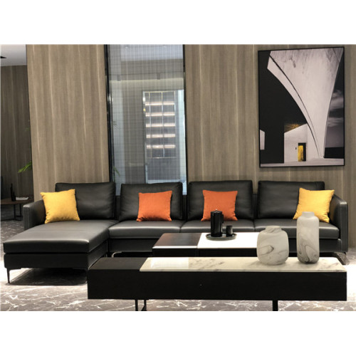 L Shape Sectional Leather Sofa