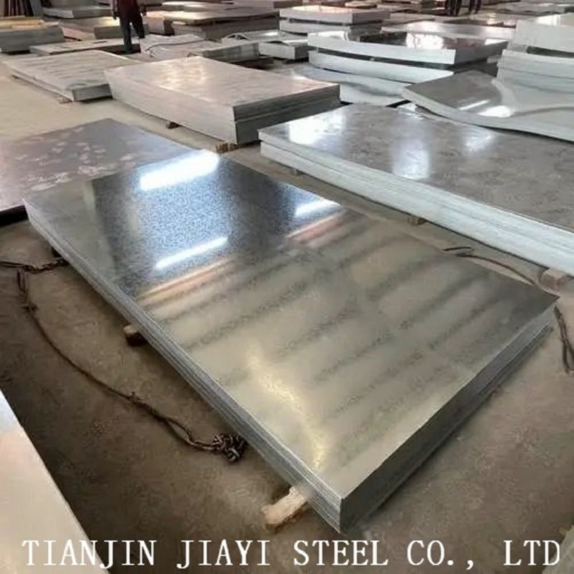 Placa de acero galvanizada 1/4 de capa de zinc