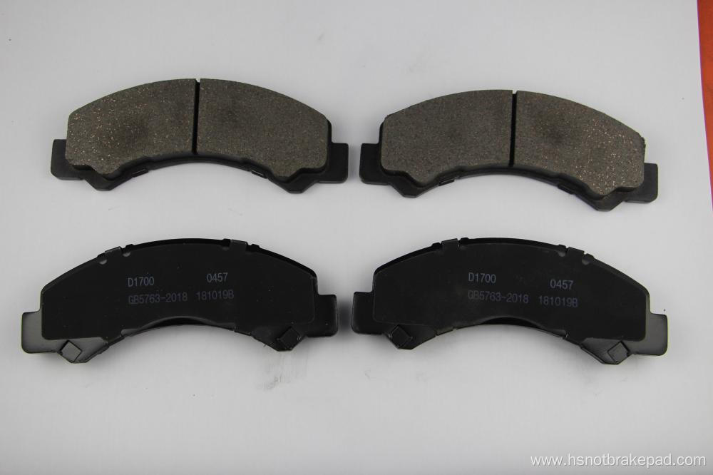 Car Semi Metallic Ceramic Auto Disc Brake Pad