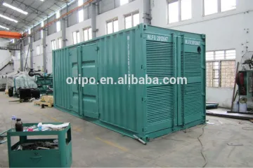 1250kva diesel generator 1000kw power plant in Silent container