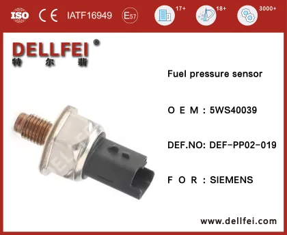 New Rail Pressure Sensor Fuel Rail Pressure Sensor 5WS40039 for SIEMENS