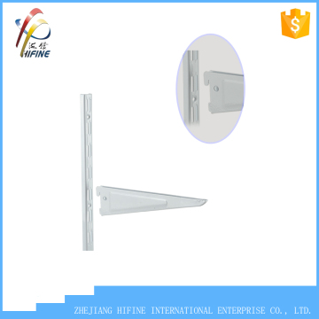 Home Furniture DIY Storage Double Slot Wall Shelf Bracket