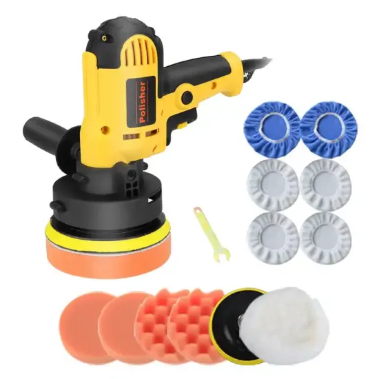 Professional 700W Electric Car Polisher with Pure Copper Motor for 110V/220V - Wax Polishing Machine