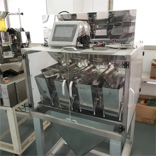 4 Heads Packing Conveyor Linear Weigher