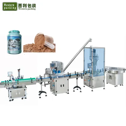Seasoning and Dry Spice Powder Bottle Filling Machine