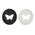 20pcs 26mm Butterfly Notebook Plastic Binding Ring Mushroom Hole Disc 360 Degree