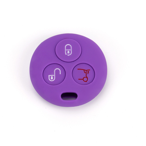silicone key wallet for mercedes with 3 buttons