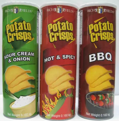 Plenty flavor potato chips salty snacks