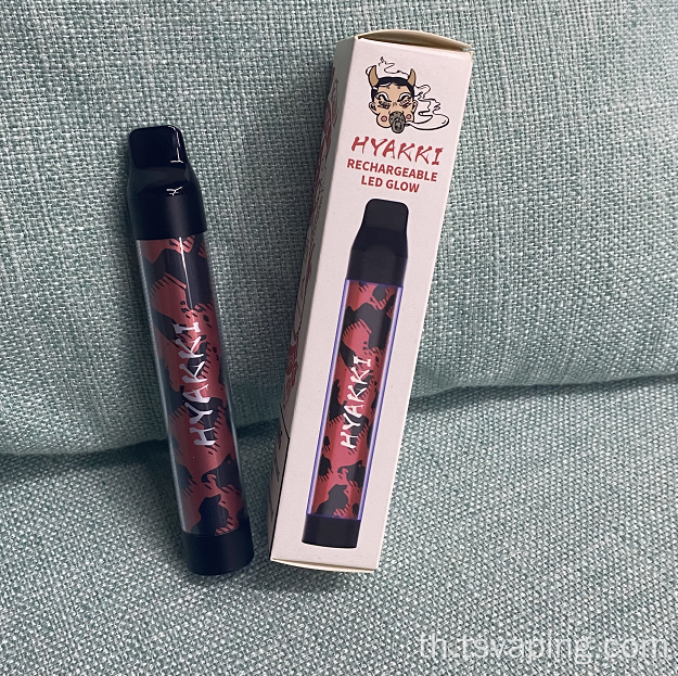 สามารถชาร์จได้ hyakki vape ecig ที่ใช้แล้วทิ้ง