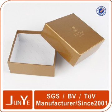 golden 2 pieces wallets packaging gift box