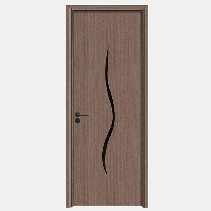 Puerta de madera laminada de chapa con rubor