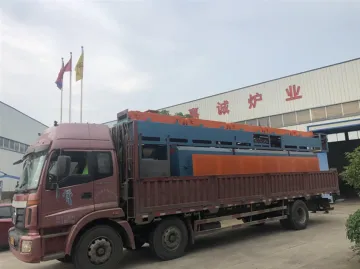 Push rod type tempering furnace