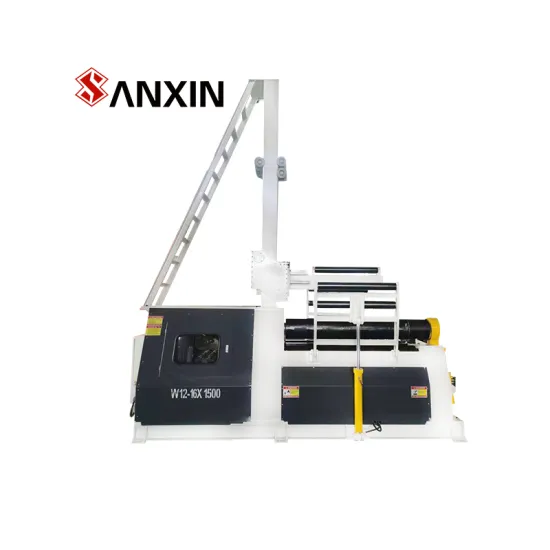 Sanxin W12NC and W11S Metal Roller: 3000mm Hydraulic Plate Rolling Machines for Sale