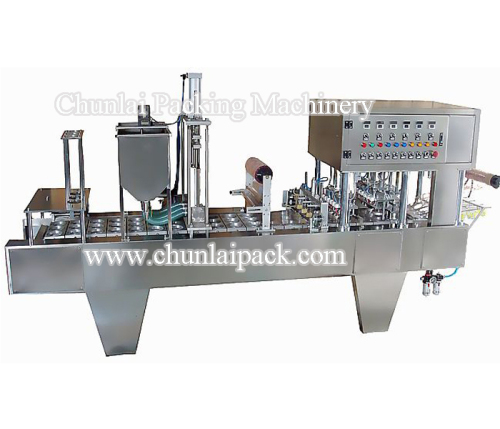 Puddings Cup Filling Sealing Equipment
