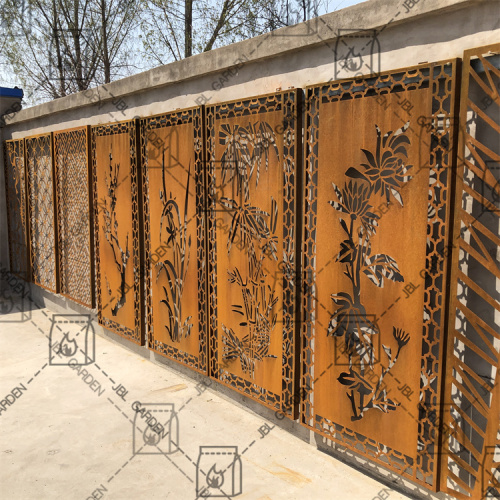 Garden Screen Panels Curtain Wall Cladding Room Dividers Manufactory