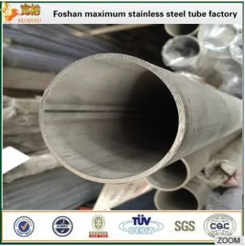 ASTM A312 stainless steel pipe tp304 2b industrial stainless steel pipe