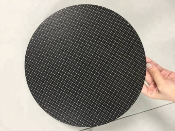 Personalizzato Logo Diameter 256mm P4 Circle led Module