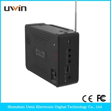 Solar Home Kits with LED Light & Solar Panel System & 10-in-1 USB Cable