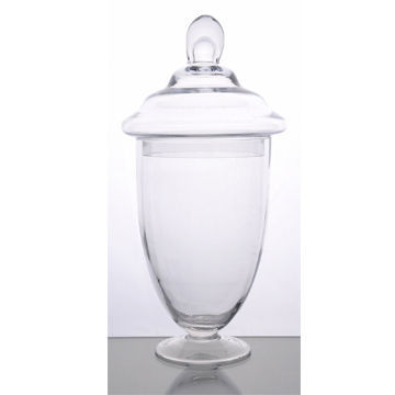 Large Glass Storage Jar for Fruit/Food/Candy, Available in Various Designs, Sizes