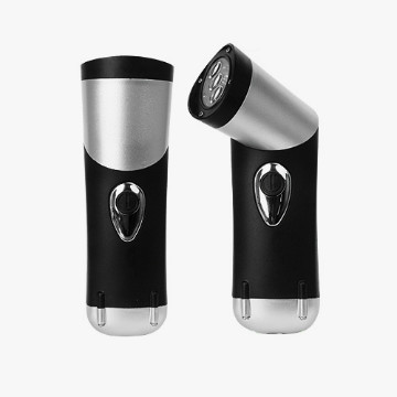 Hand Crank Waterproof Flashlight