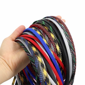 GSKJ Expandable Braided Sleeve for Cable Management