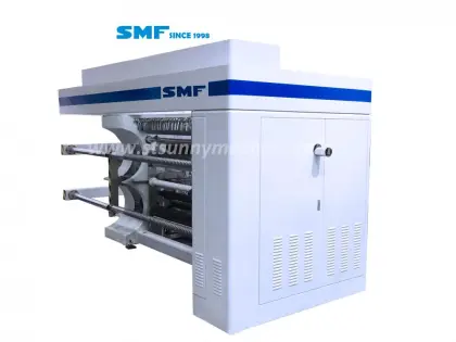 Duplex slitter rewinder machine