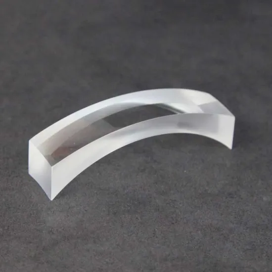 Optical Concave Cylindrical Lens Glass Cylinder
