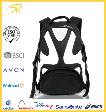 promotional new black fashion backpack custom laptop bag