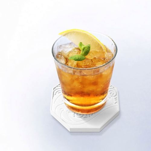 Healcier factory non slip diatomite cup coaster