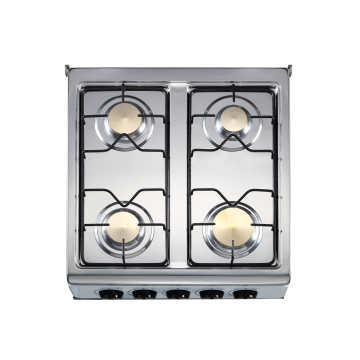 Freestanding cooker gas 4 Burners Gas Hod