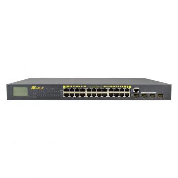 24 Ports verwalteter Gigabit POE-Switch