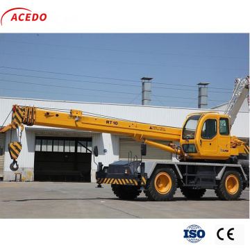 10TON Универсальный грубый кран местности с расширенными функциями
