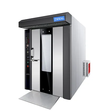 Automated Bakery Equipment: 16-Tray Bakers Pride Diesel Rotary Rack Oven