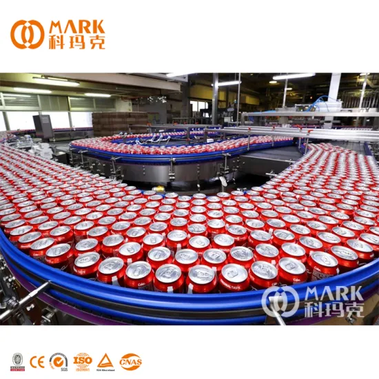 Complete A to Z Canning Line: Aluminium Tin Beer Can Filling and Sealing Machine for Carbonated Drink Production