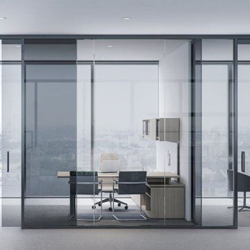 Glass Office Partition for Hotel and Meeting Rooms