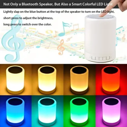 Touch lamp portable speaker Bluetooth speaker