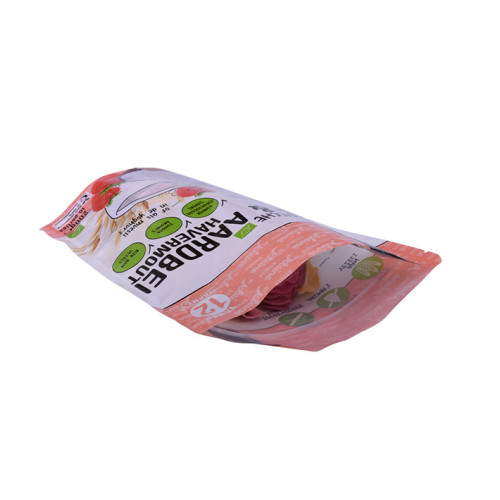 Emballage écologique sacs d&#39;emballage de croustilles avec fermeture à glissière