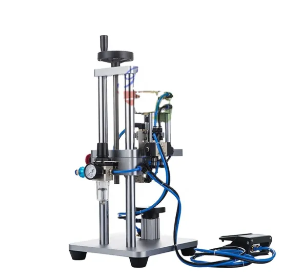 Factory Price Semi-Automatic Perfume Bottle Crimping Machine