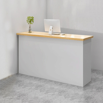 High Quality Wooden Small Nail Salon Spa Office Reception Desk