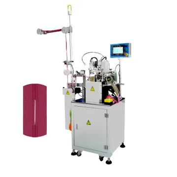 Nylon Polyester Zipper Machine for Gapping Teeth Cleaning