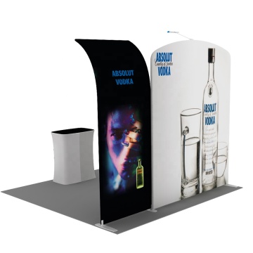 Portable 10x10ft Aluminum Exhibition Booth Stand for Trade Shows and Events