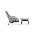 Modern Style Fabric Field Lounge Chair